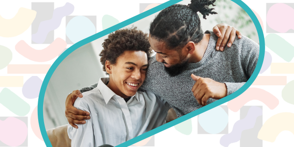 Animation for frames - Young person with Dad (1)