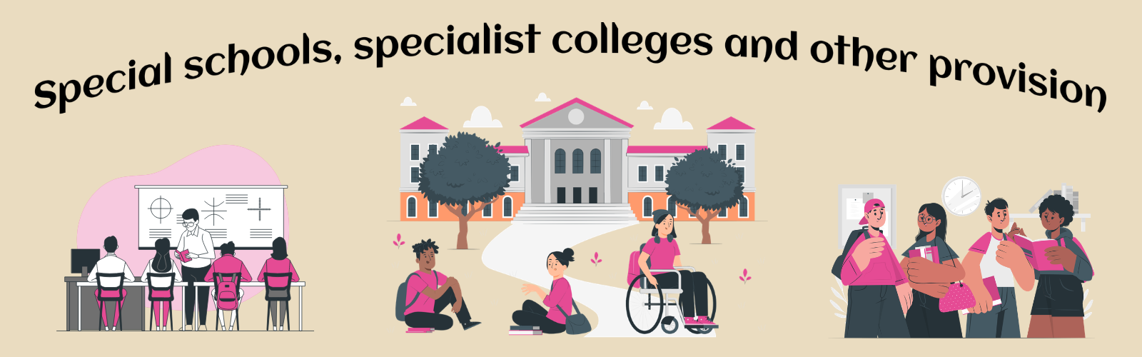 Mainstream and specialist SEND courses in further education – from age 16 - banner plain (1)